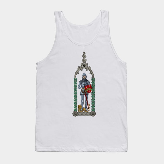 Gothic knight Tank Top by TCilluminate